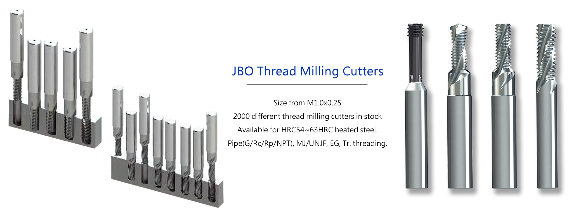 JBO Thread Milling Cutters